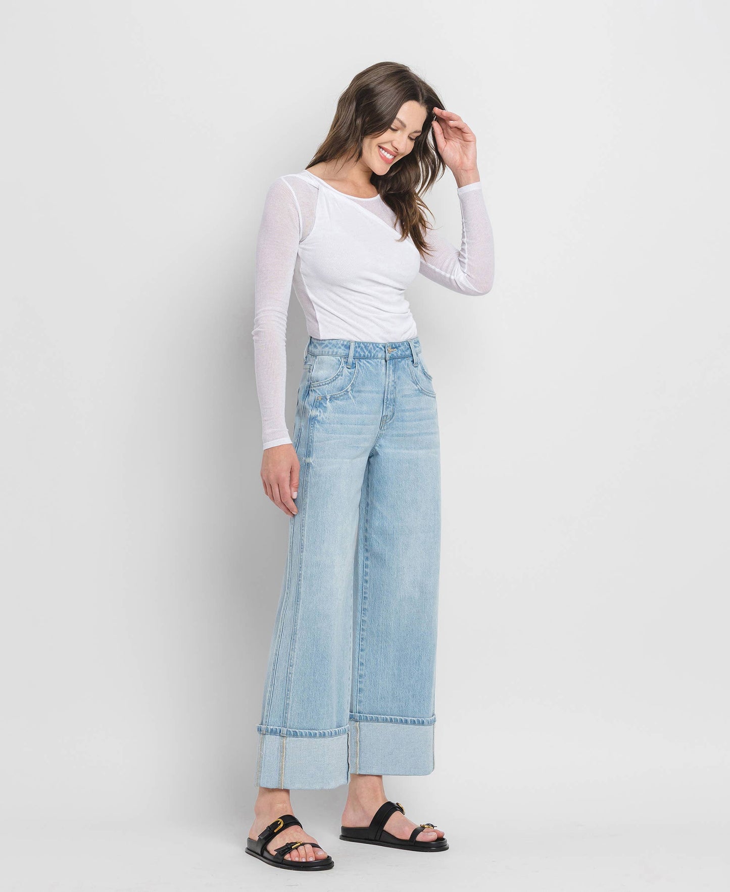 Super High Rise Baggy Jeans