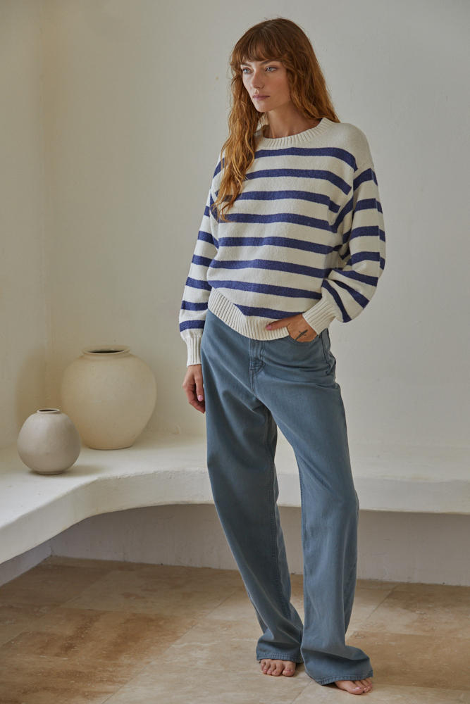 Davis Striped Sweater