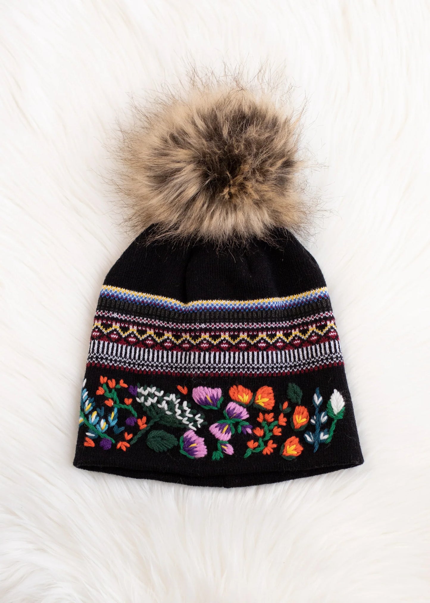 Spring On My Mind Beanie - Black