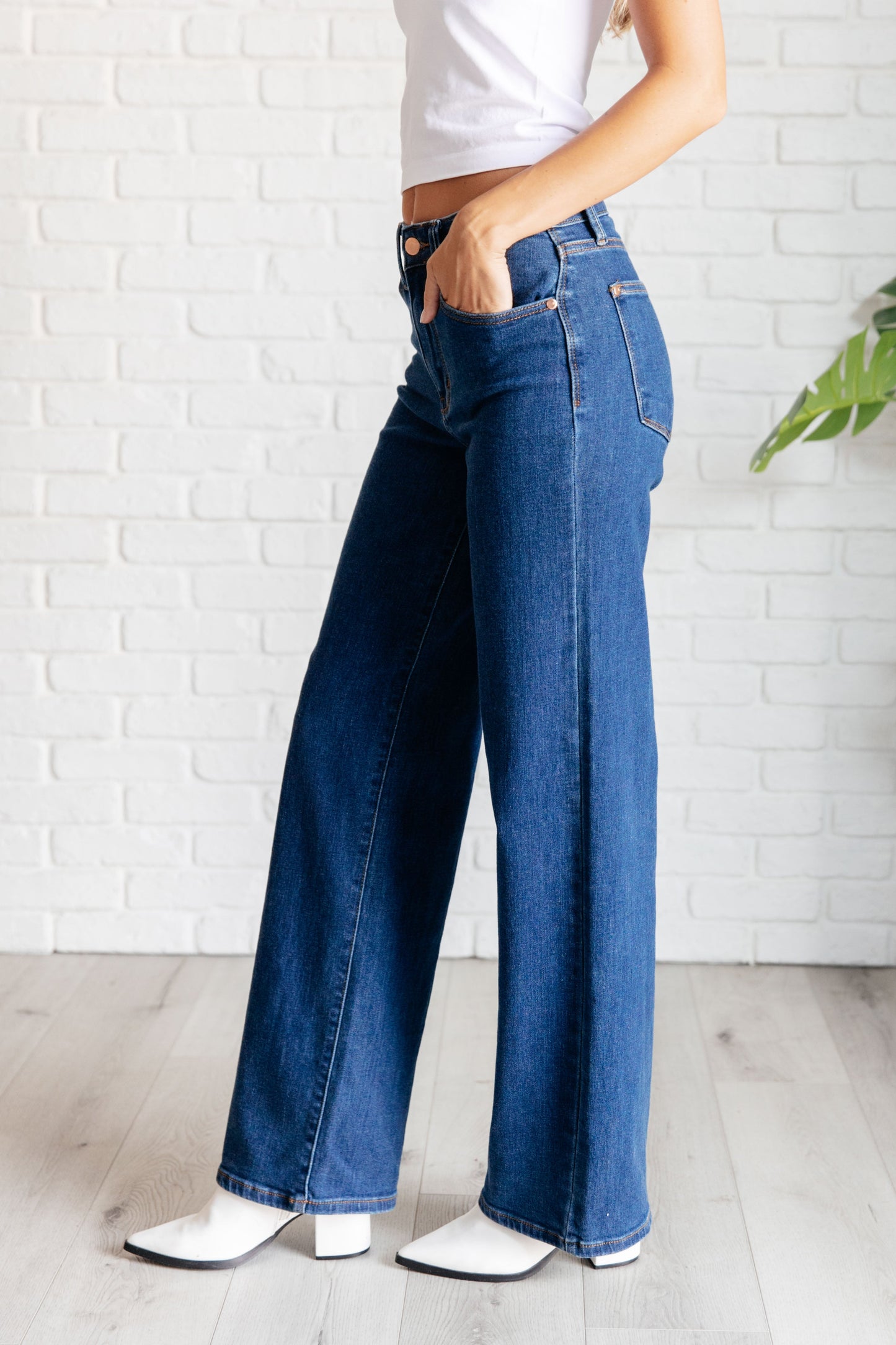 Hazel High Rise Vintage Wide Leg Jeans