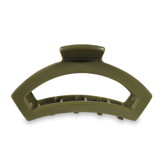 Open Hair Clip | Large | Olive