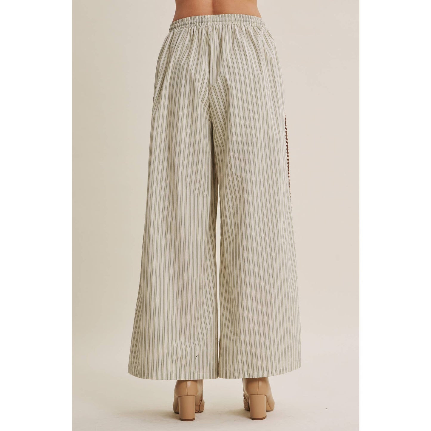 Mediterranean Artisan Stripe Pants