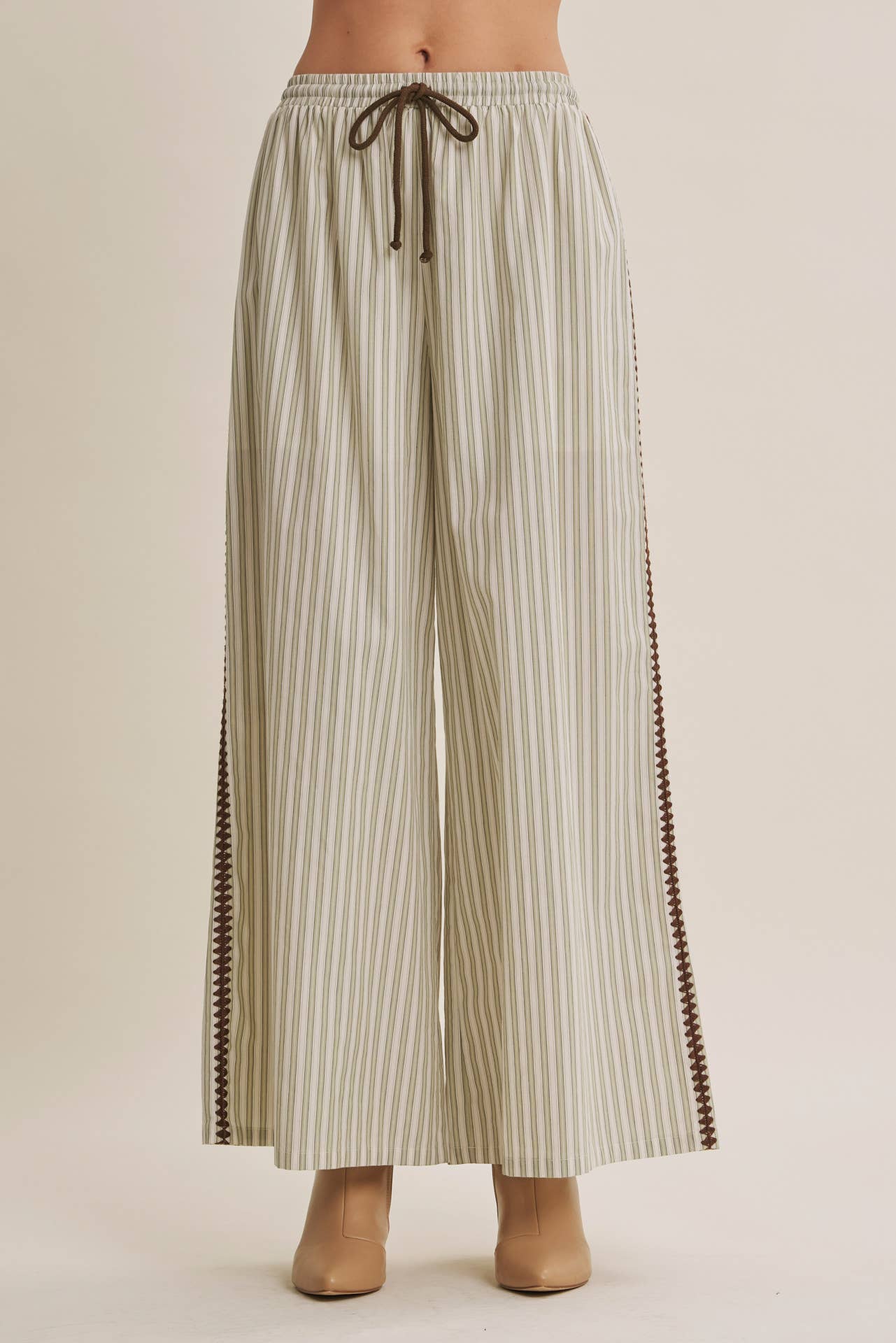 Mediterranean Artisan Stripe Pants