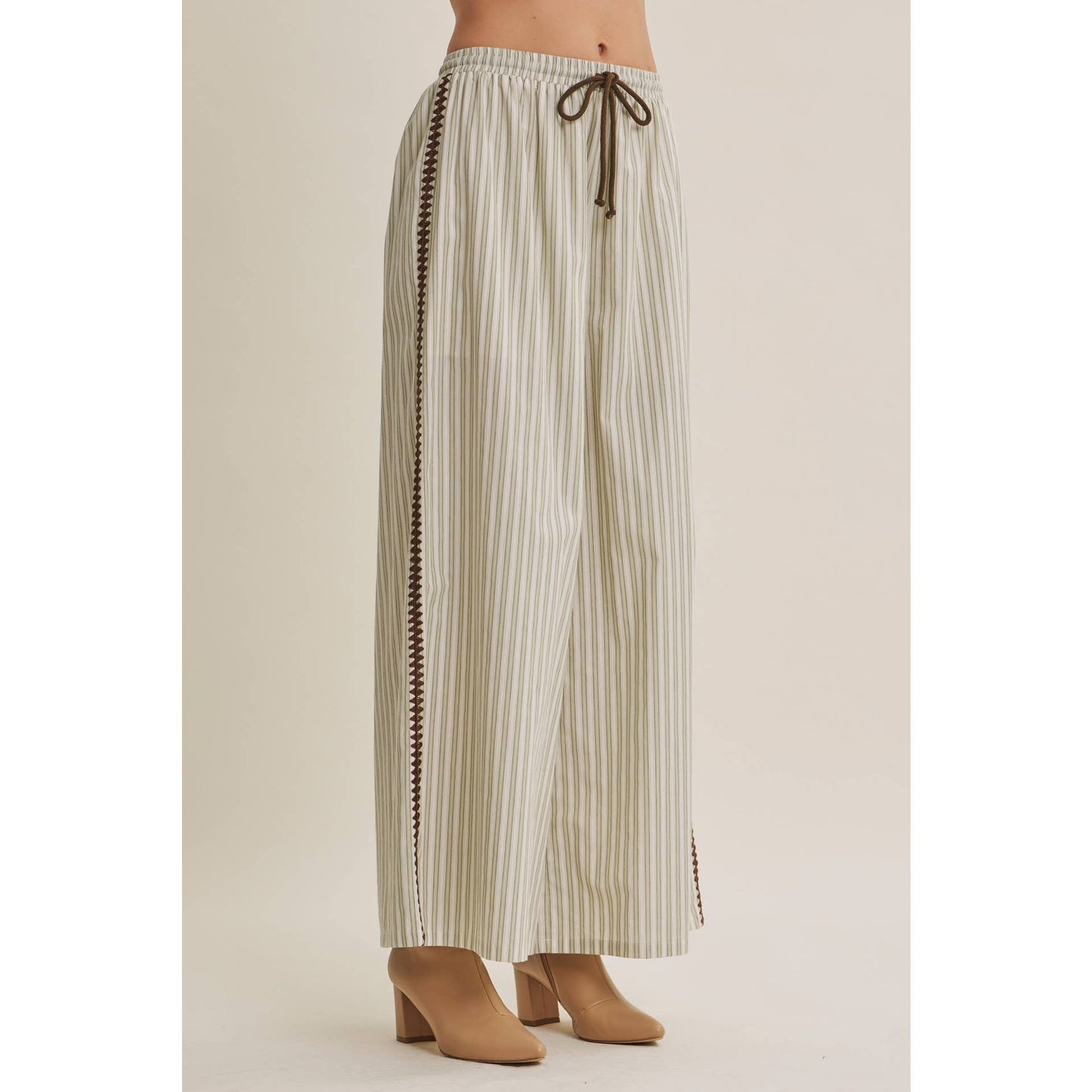 Mediterranean Artisan Stripe Pants