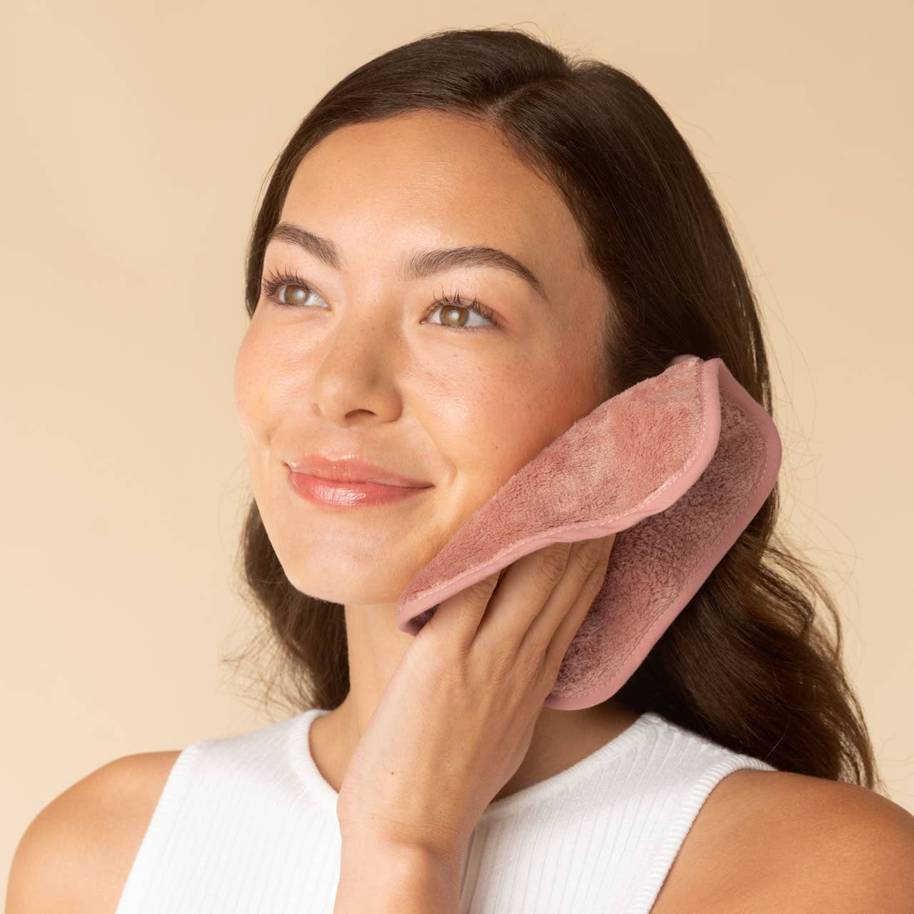 Microfiber Face Towels 3pc Set - Terracotta