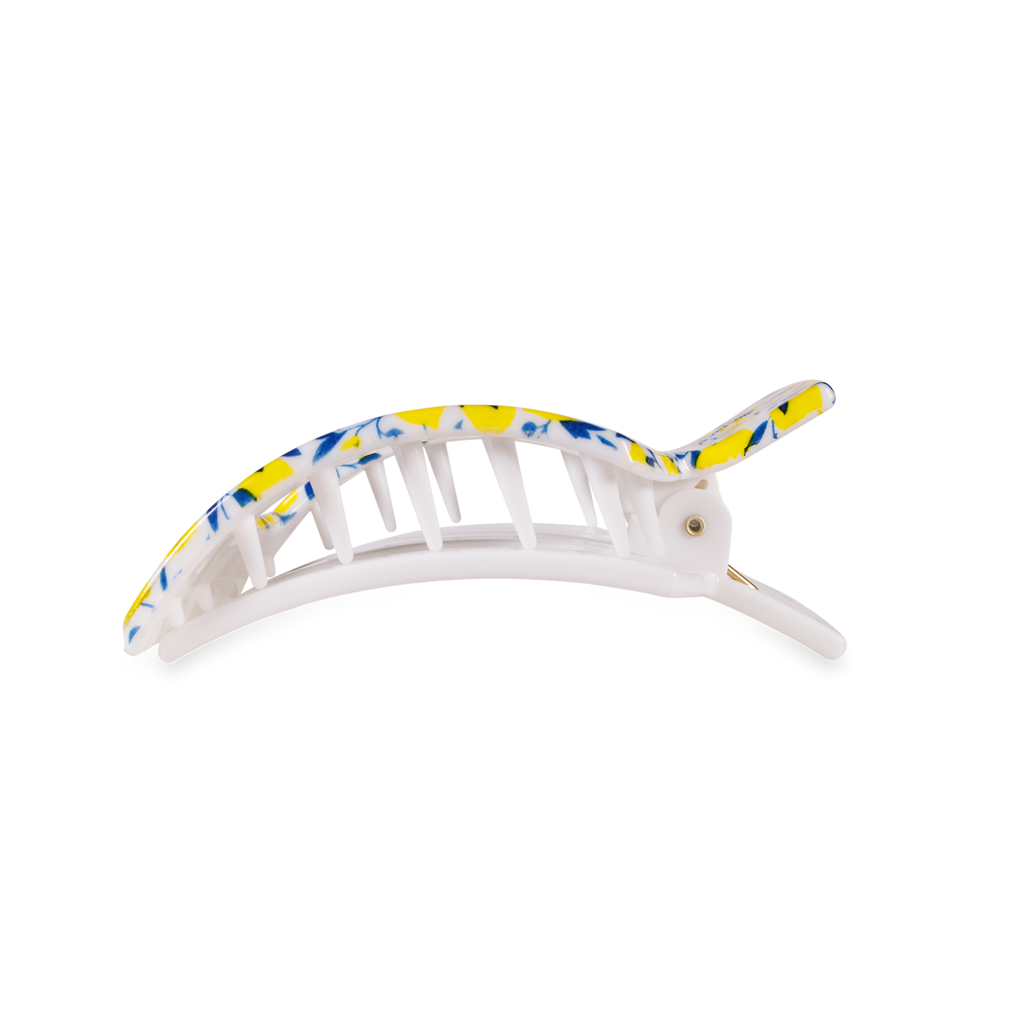 Flat Square Hair Clip | Large | Limoncello