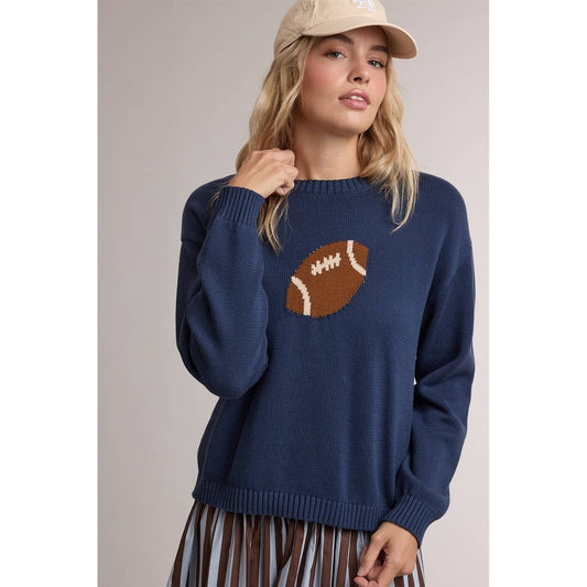 Football Game Day Sweater Knit