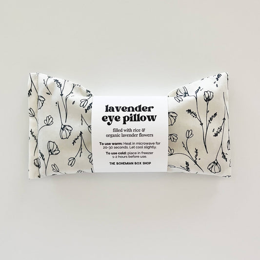 Lavender Eye Pillow - Wildflower Whispers