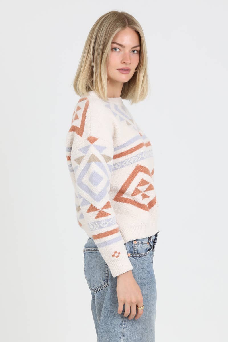 Cozy Up Aztec Sweater