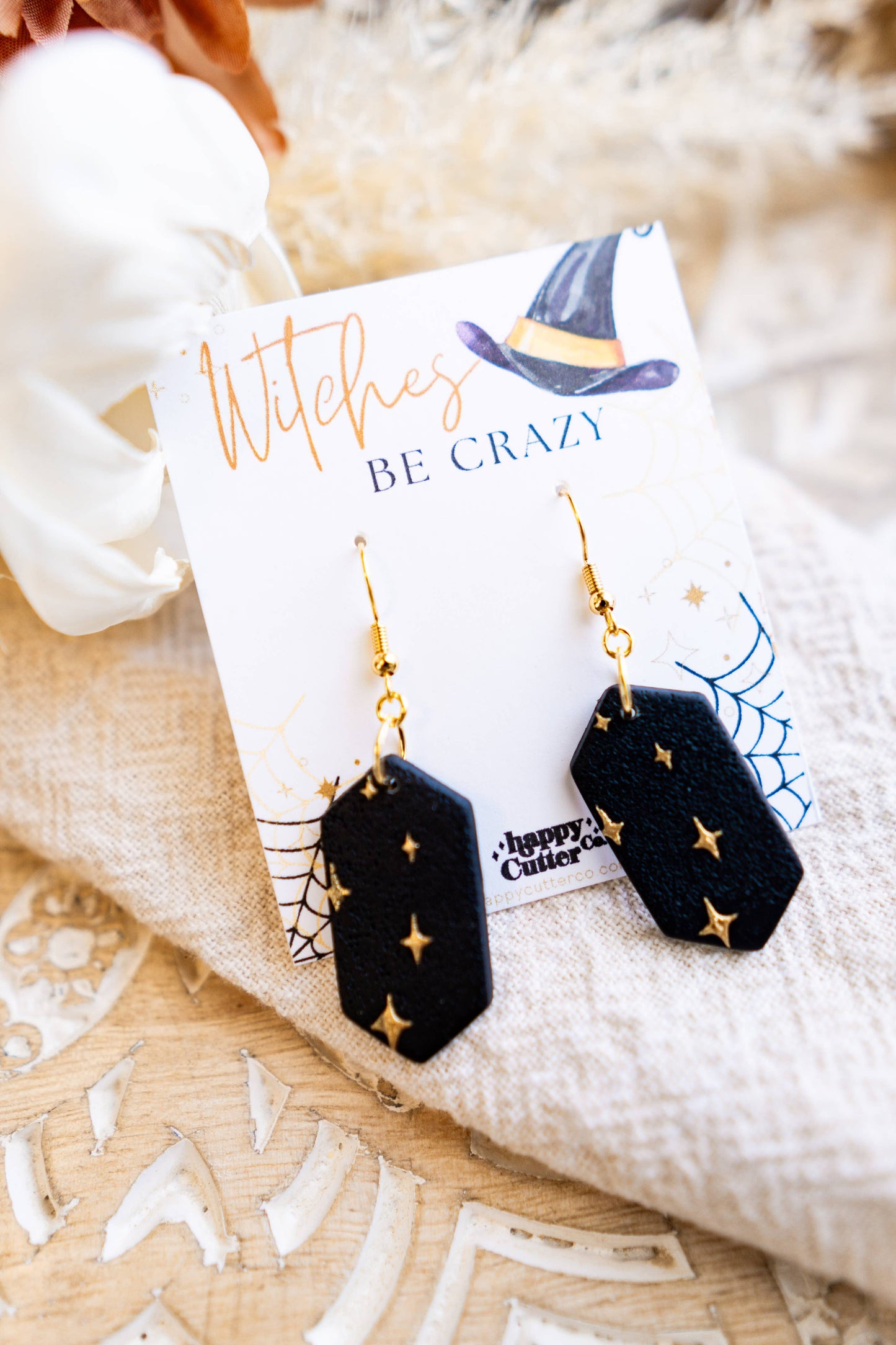 Mystical Witch Earrings | Witchy Halloween Earrings