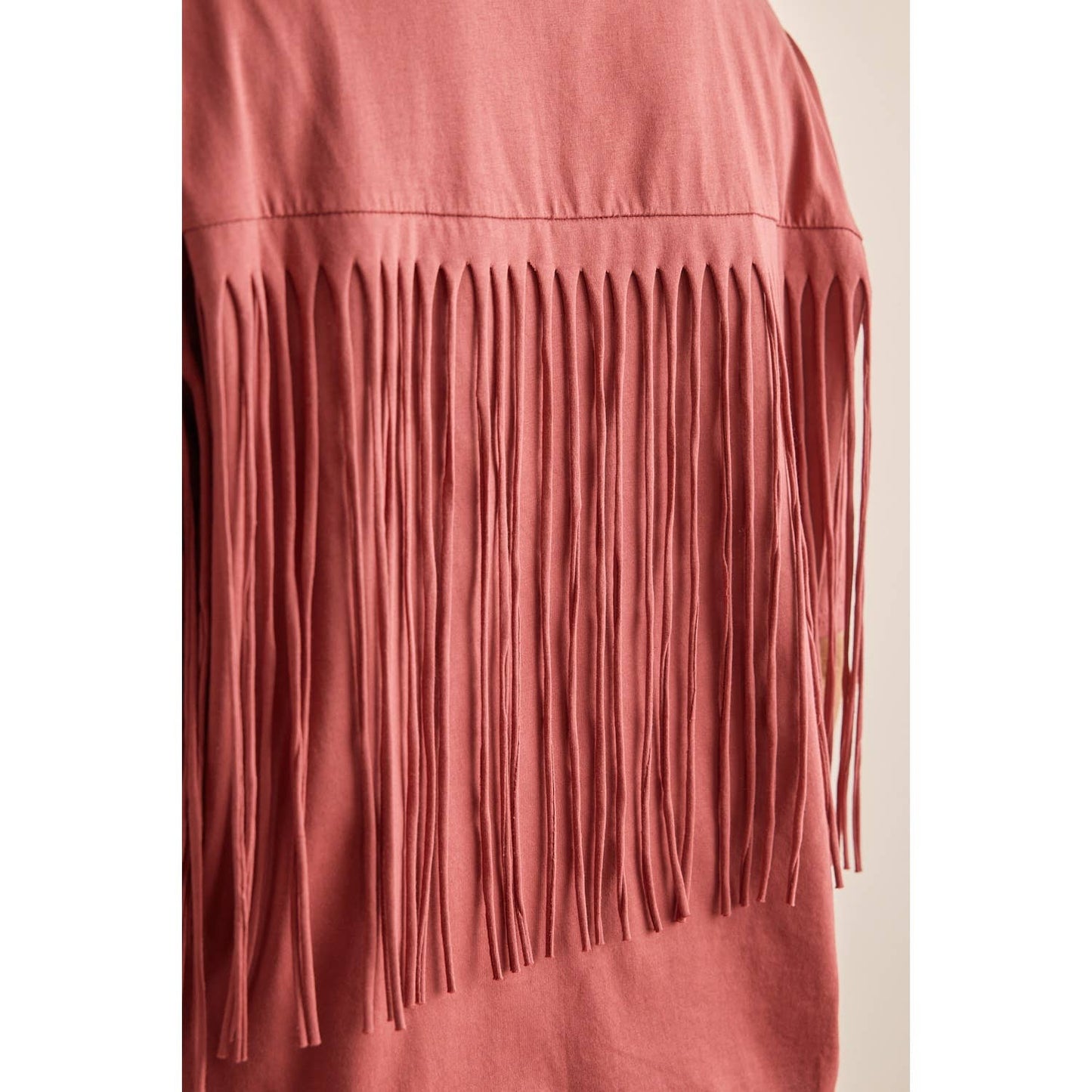 What The Fringe Oversized Tee