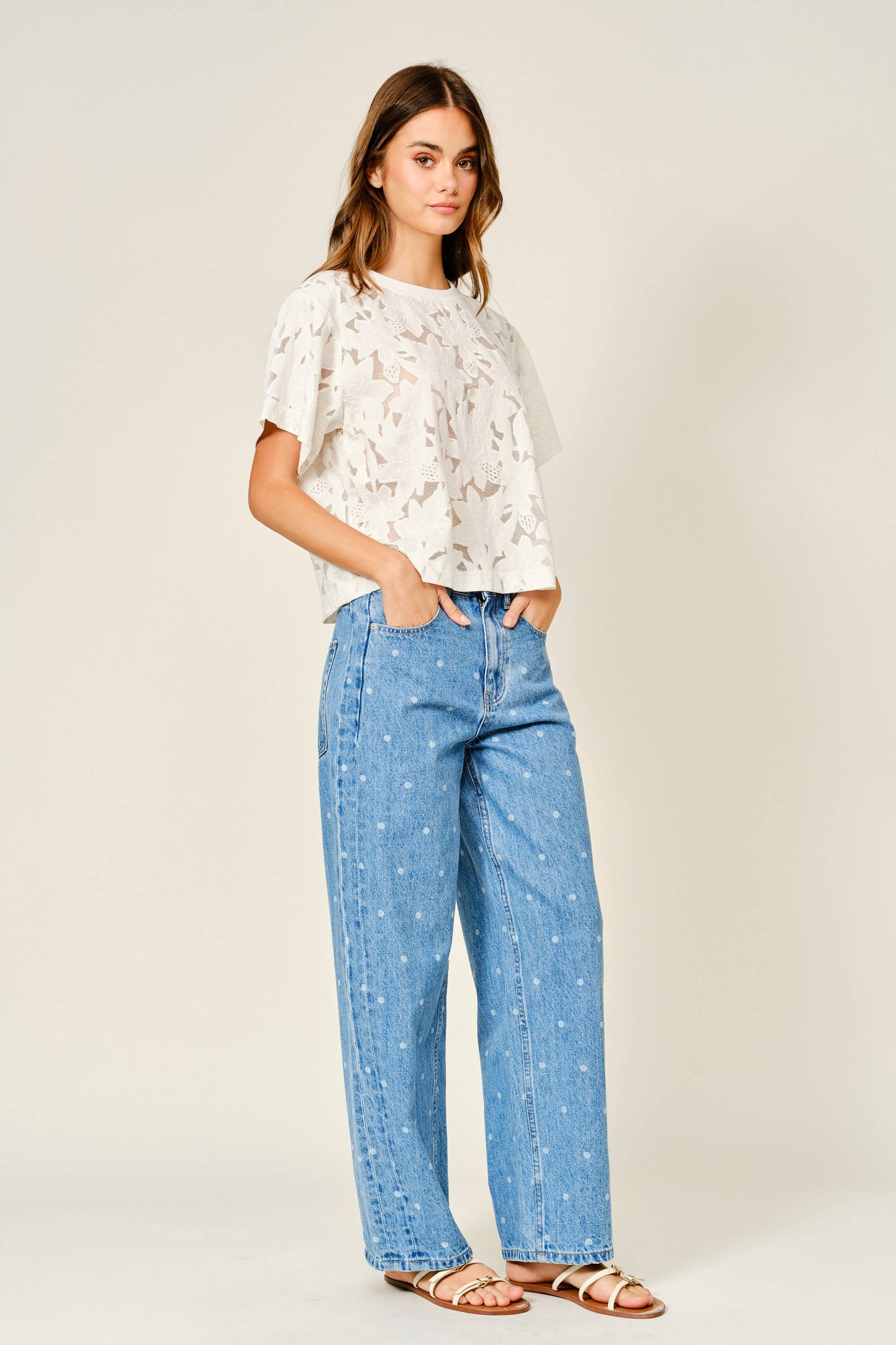 Lace Floral TShirt