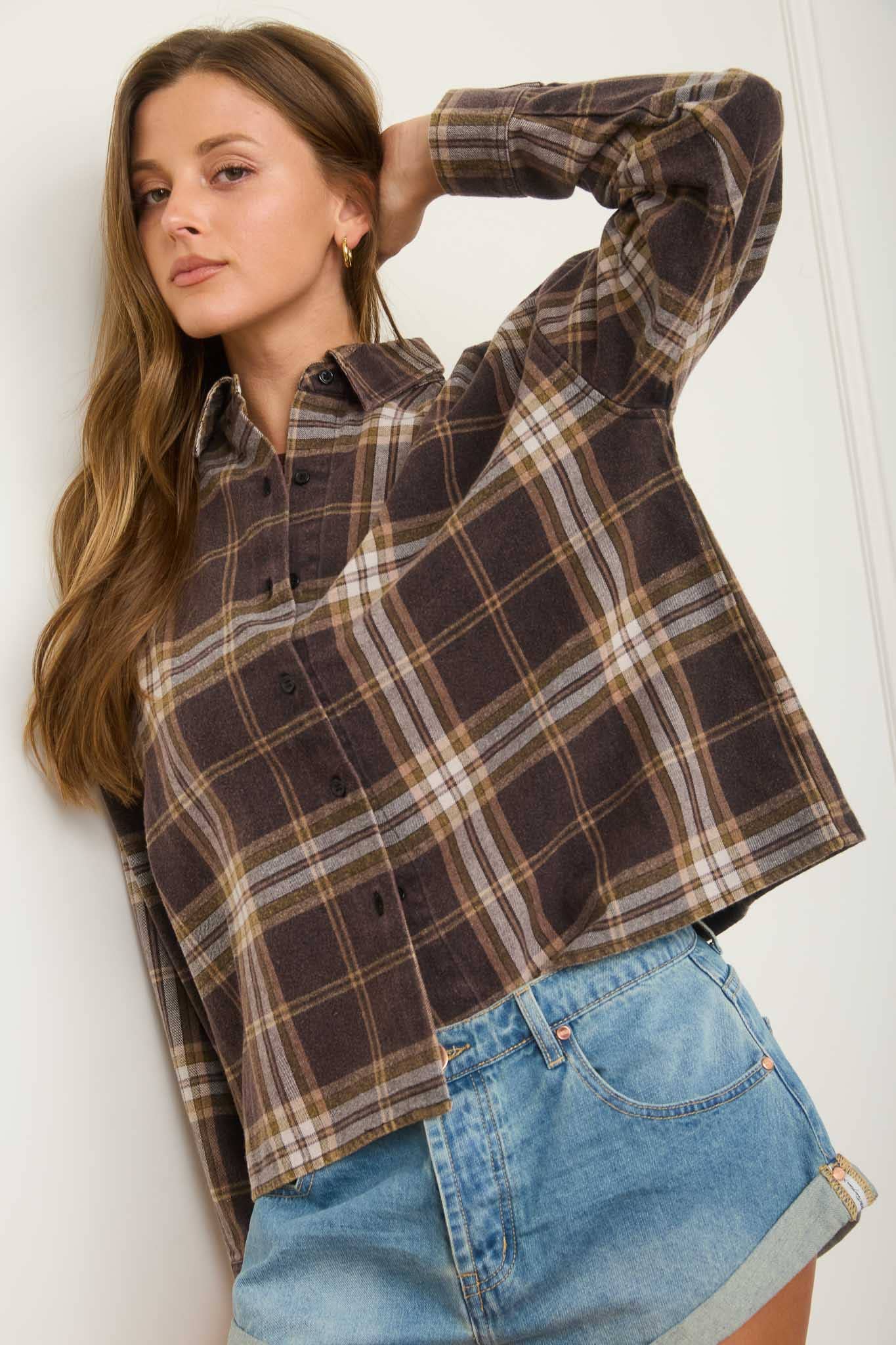 Plaid Button Down