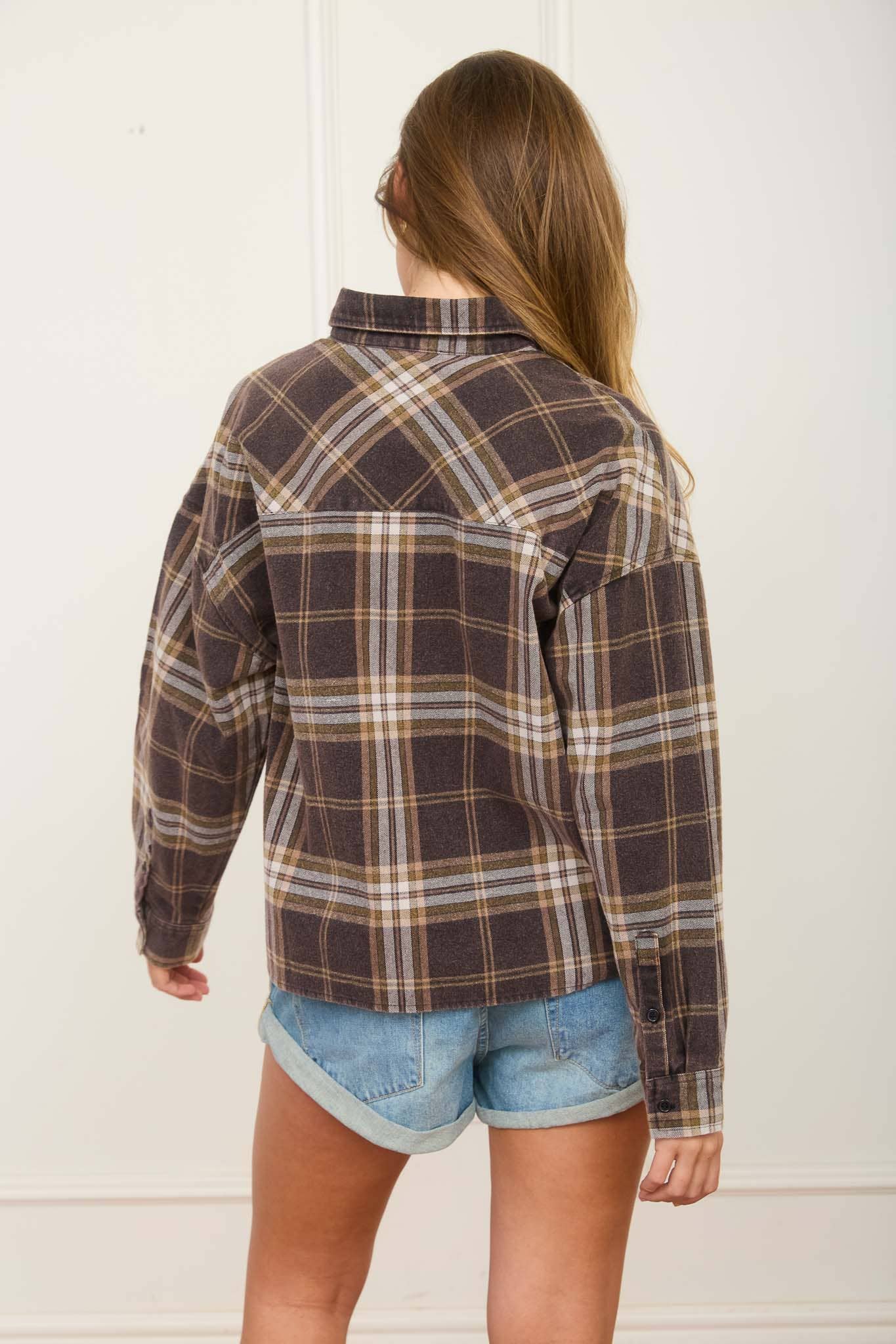 Plaid Button Down