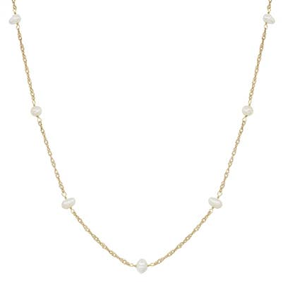 Freshwater Pearl Beaded Single Layered 16"-18" Necklace